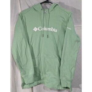 Women's Pullover Hoodie w/Pouch Pocket ~ Size S - Light Green - COLUMBIA UNIV.